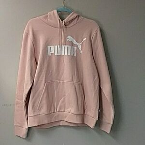 Puma Light Pink Hoodie